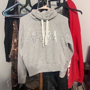 Victoria sport Gray Cowl Neck Women's Sweater